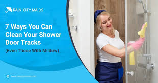 Clean Your Shower Door Tracks