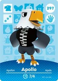 I.e the villager and isabelle amiibo. Amazon Com Apollo Nintendo Animal Crossing Happy Home Designer Amiibo Card 297 By Nintendo Video Games
