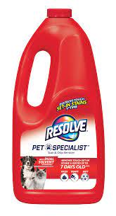 resolve pet expert carpet cleaning
