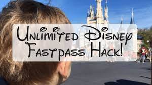 unlimited disney fastp hack learn