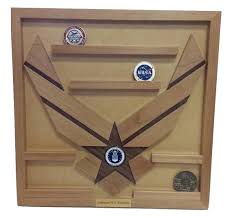 air force gifts challenge coin display