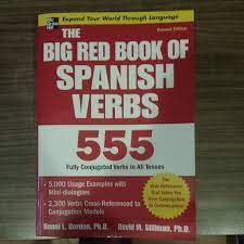 For 20 years, i have provided spanish language courses and training for many different people. The Big Red Book Of Spanish Verbs 555 Verbs Hobbies Toys Books Magazines Children S Books On Carousell