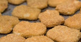 Healthy baked chicken nuggets are made with chunks of chicken breasts coated in breadcrumbs and parmesan cheese then baked until golden. What S In That Chicken Nugget Muscle Tissue Blood Vessels And Skin Study Finds