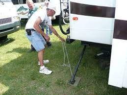 It will also help you pick the perfect rv leveling blocks for your travels. Rv Now Stop The Rv Rockin With This Homemade Stabilizer System Camping Trailer Rv Adventure Camper Makeover