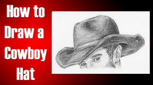 How to draw cowboy hats youtube. How To Draw A Cowboy Hat On A Cowboy Let S Draw Today