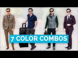 7 Best Clothing Color Combinations For Men Color Matching
