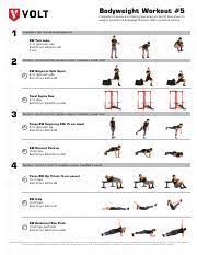 bodyweight 5 pdf bodyweight workout