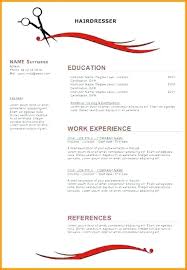 Beautician Resume Template Resume Example Cosmetology Resume Samples