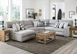 power reclining sectional w laf chaise