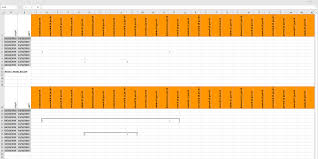 How To Create A Gantt Chart Vba Using Cell Borders Stack
