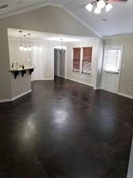Walnut Stained Concrete Floors
