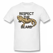 Bearded Dragon Reptile Lizard T Shirt For Men Fashion T