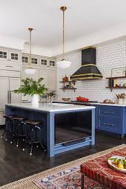 navy blue kitchen design home bunch