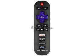 Tcl Rc280 Roku Remote Control W Cbs News And Sling Button Open Bag