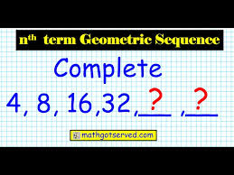 A Geometric Sequence Algebra 2
