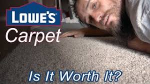 carpet and installation from lowe s is