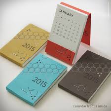 26 Modern Calendars For 2015 Design Milk