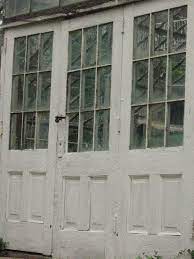 Old Wavy Glass Window Panes In America