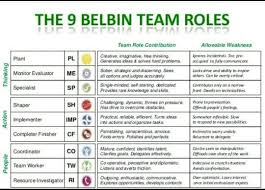 9 Belbin Team Roles Agile Jaap Change Management