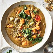 slow cooker lentil carrot potato soup