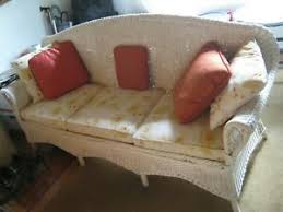 4.1 out of 5 stars 499. Wicker Sofa Antique Furniture For Sale Ebay