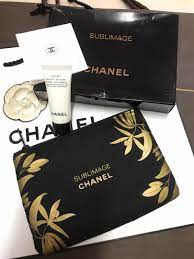 chanel free gift makeup pouch luxury