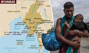 Most extreme points to the north, south, east, and. Myanmar Map Where Is Myanmar What Is Happening There World News Express Co Uk