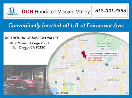 dch honda of mission valley san go
