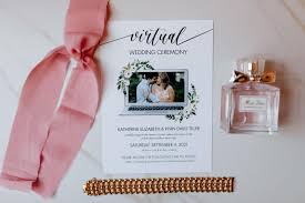 wording your virtual wedding invitation