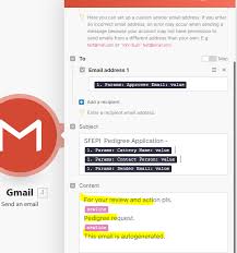 newbie q how to format the email body