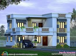 2045 Square Feet Flat Roof Home Kerala