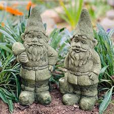 Mossy Gardening Gnomes 5 Style Options