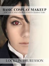 basic cosplay makeup for male and