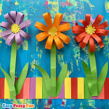 paper flower craft easy peasy and fun