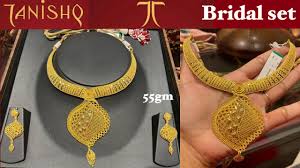 tanishq gold necklace set 2022