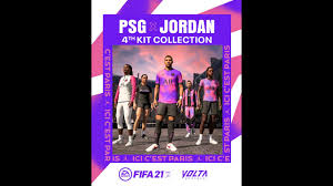Jordan psg 19 20 fourth kit design training kit 71804. Psg X Jordan New 4th Kit Launched In Fifa 21 Volta