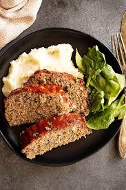 old fashioned meatloaf countryside