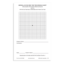 Amsler Chart Book A Bernell Corporation