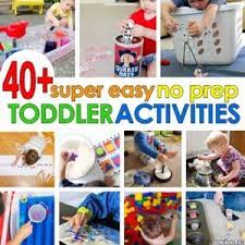 40 super easy toddler activities