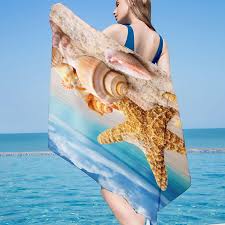 75x150cm square printed beach towel