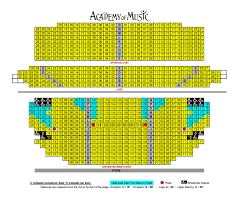 seating chart academy of