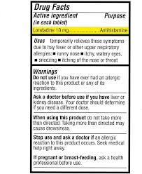 puregen labs allergy relief loratadine