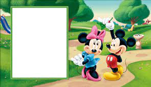 Download Minnie And Mickey Mouse Transpa Kids Frame Gallery - Full Size PNG  Image - PNGkit