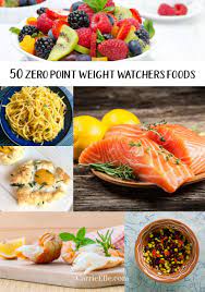 50 zero point weight watchers foods