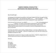 7 Employment Cover Letter Templates Free Sample Example Format