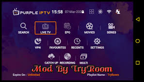 Perfect player is a really nice media player for android tv, amazon fire, windows, and linux. Iptv Smart Purple Player V2 0 Mod Apkmagic