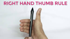 Looking at a male adult's thumb from the top it measures about an inch across just below the fingernail. Right Hand Thumb Rule Solved Numerical Video Khan Academy