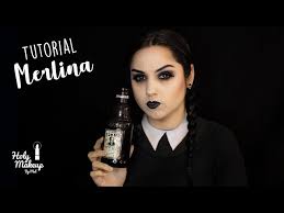merlina addams makeup tutorial you