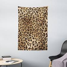 Leopard Print Tapestry Wild Animal Skin