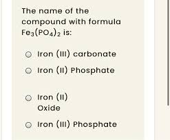 oxide iron iii phosp